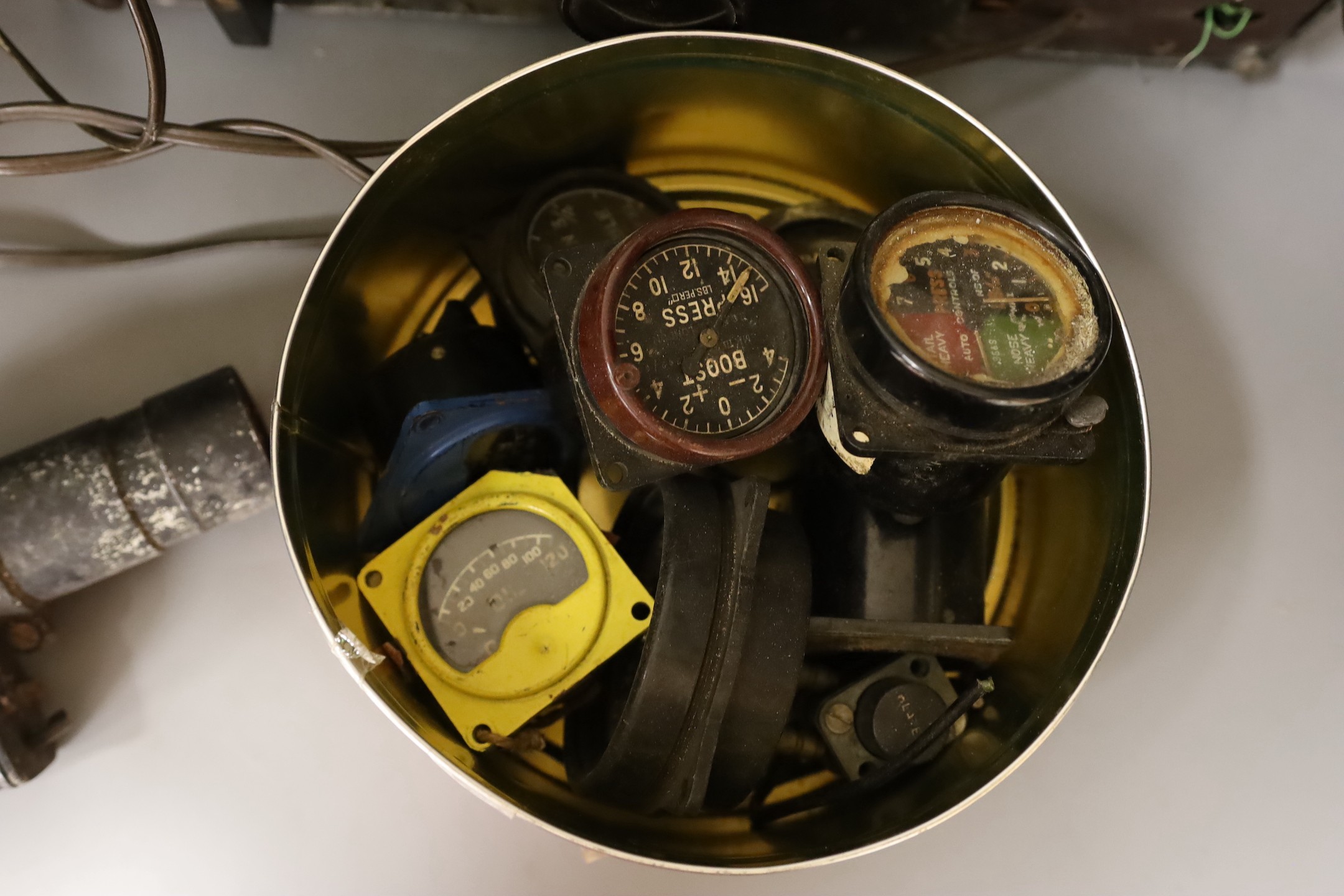 A Lancaster bomber receiver etc
